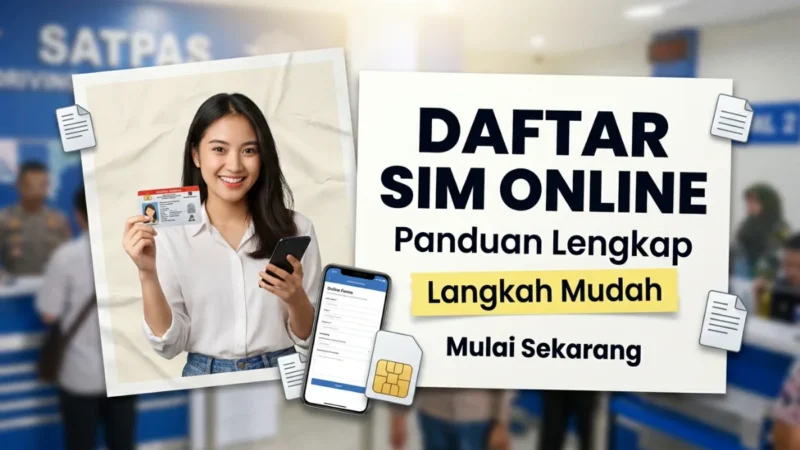 Pendaftaran SIM Online di Indonesia: Panduan Lengkap