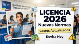 Licencia de conducir 2026 en Venezuela nuevas normas y costos actualizados